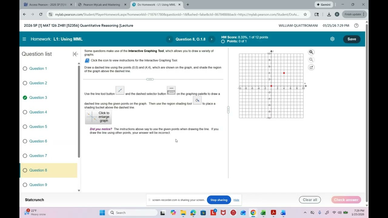 MAT126 Homework Access
