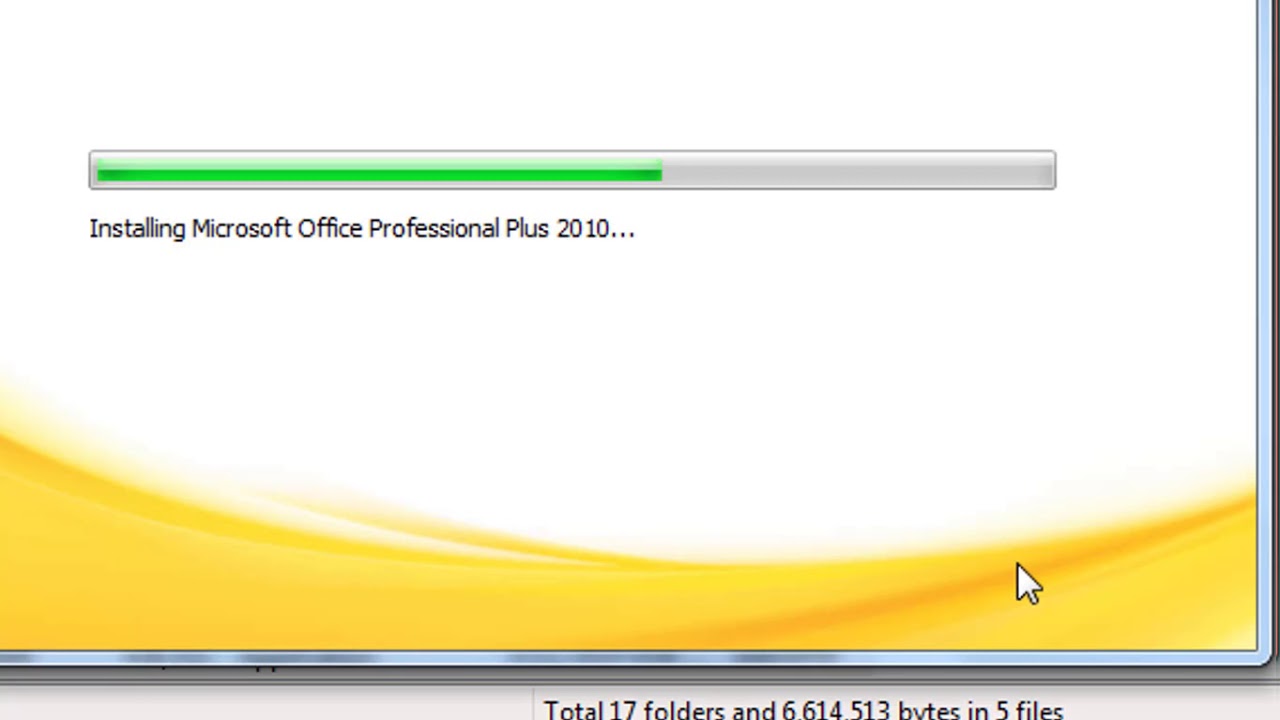 Microsoft Office 2010 Installation
