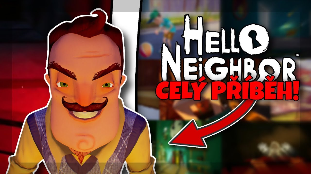 CELÝ PŘÍBĚH HELLO NEIGHBOR! 🤯💥 | Hello Neighbor [FILM]