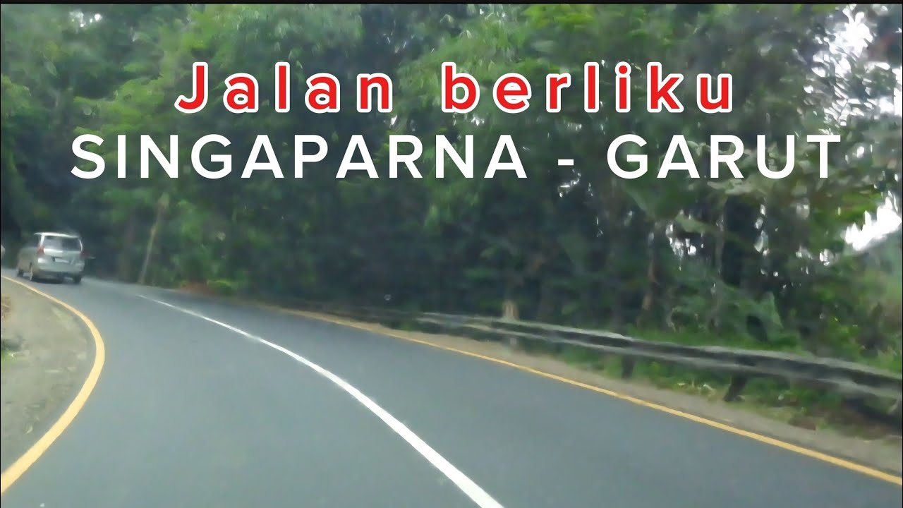 Jalan berliku Singaparna - Garut ada tanjakan bohong