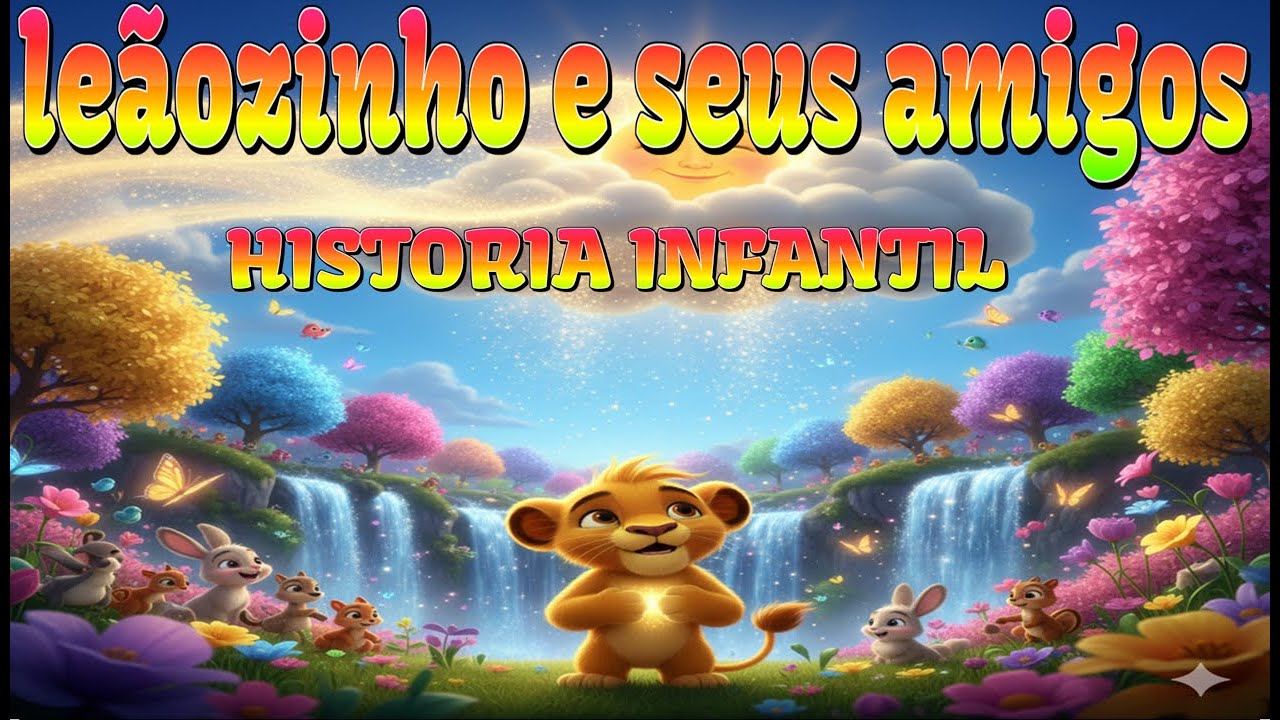 ☀️leãozinho e seus amigos HISTORIA INFANTIL☀️