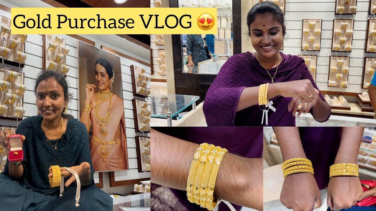 My Marriage Gold Purchase VLOG ✨ | GRT savings plan details 😍 #poojaskitchen #goldsavings