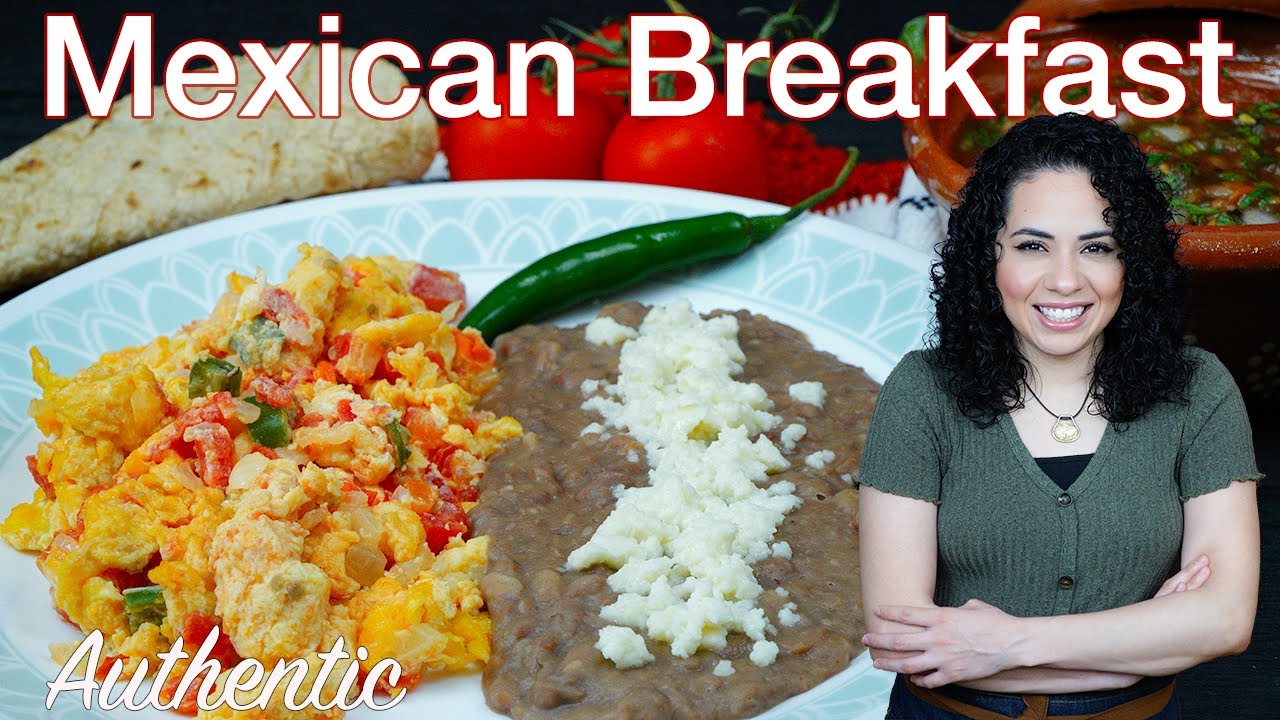 Huevos A LA MEXICANA | MEXICAN BREAKFAST | Villa Cocina