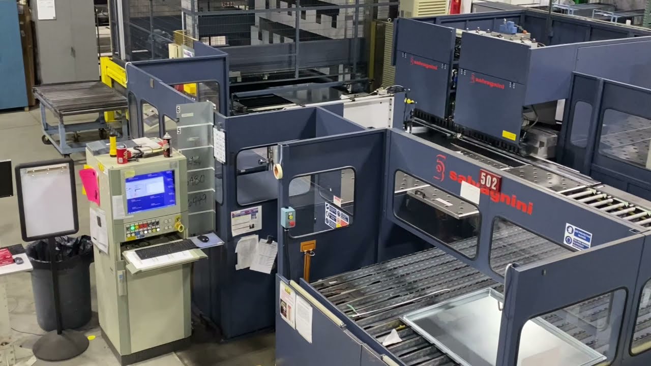 SALAVAGNINI P4-1812 WITH TIVOX MASKIN 6 SHELF TOWER