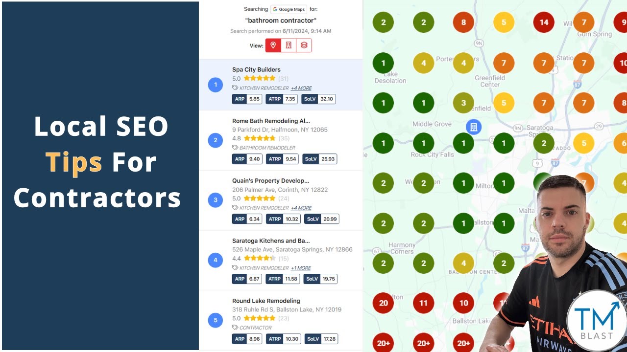 Local SEO For Contractors - How to Rank Better in Google Maps