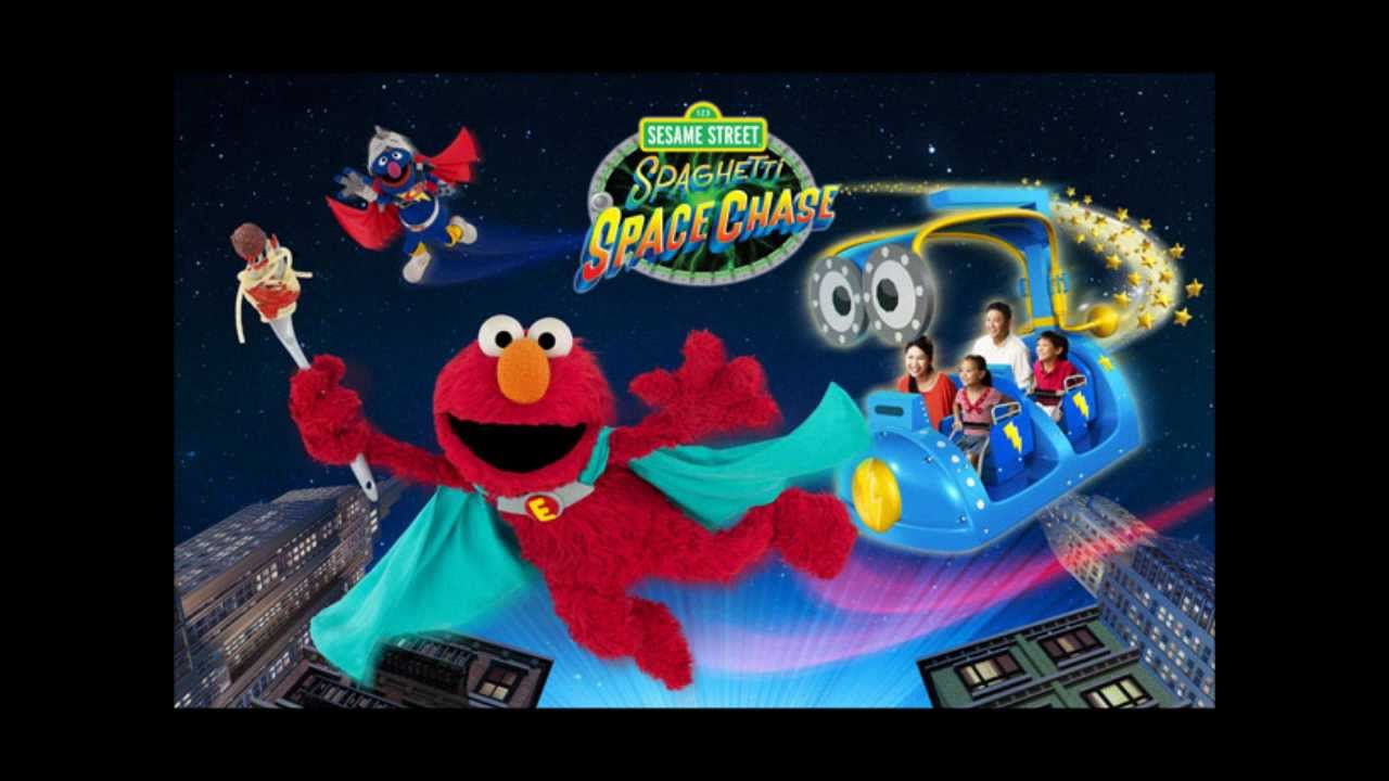 Sesame Street Spaghetti Space Chase Ride