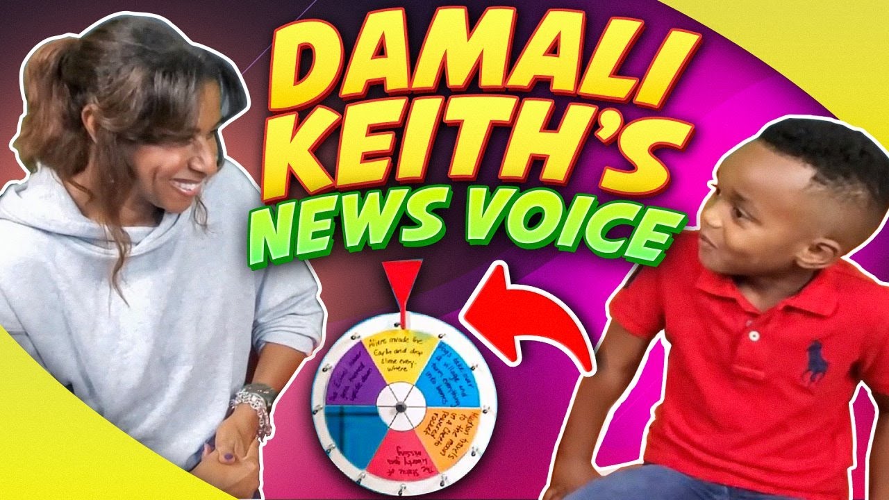 Kid Question Premier With Damali Keith || How To Speak In A News Voice || Hudson's Corner
