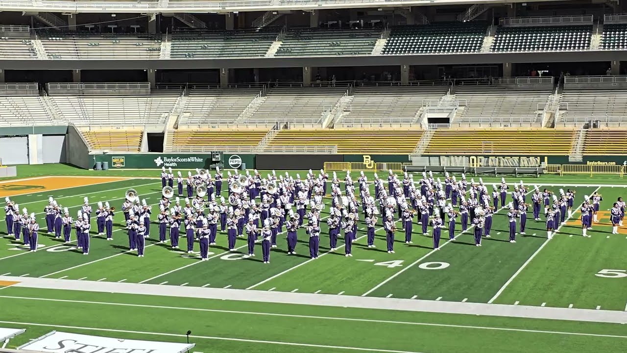 Center - 2024 UIL State Military Marching Band Championships Prelims