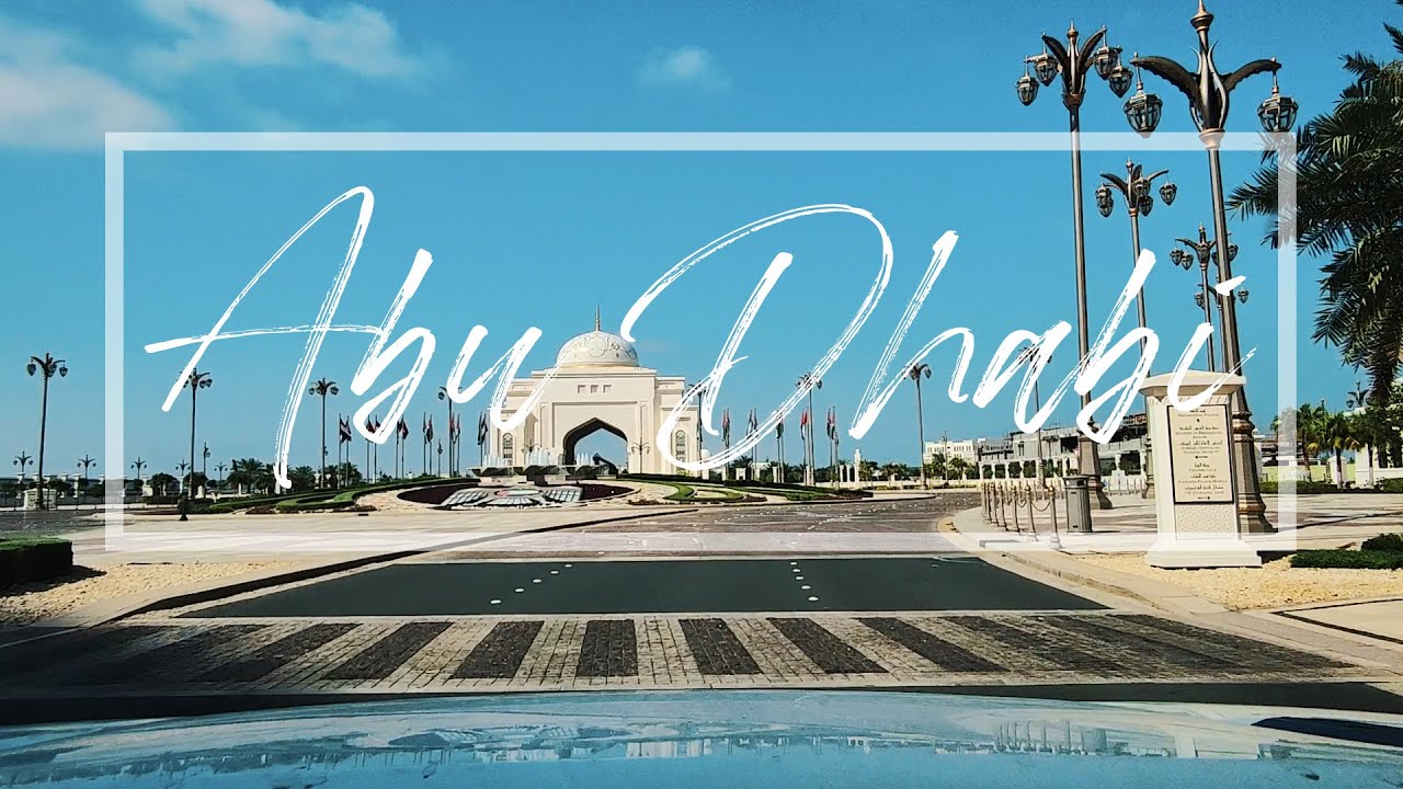 ABU DHABI: Driving around the city 2020