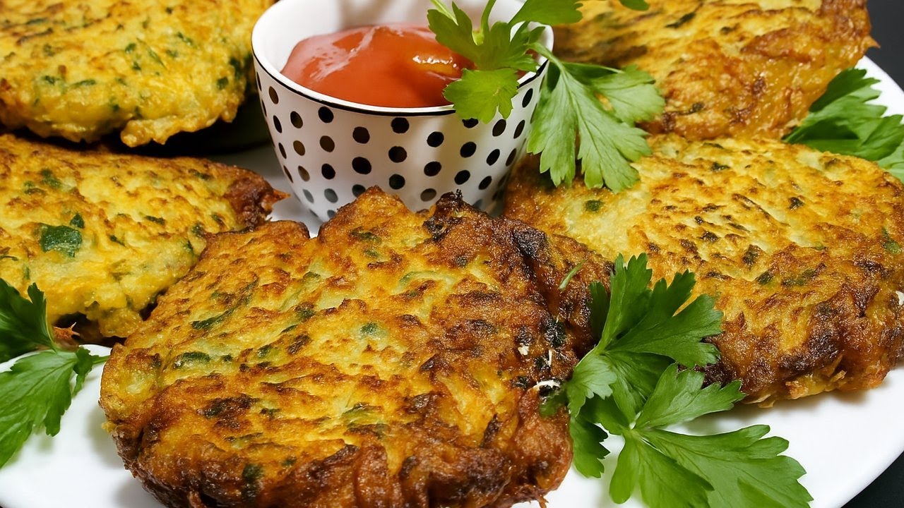 Zucchini mit Kartoffel sind schmackhafter als Fleisch! In 10 Minuten, altes leckeres Familienrezept!