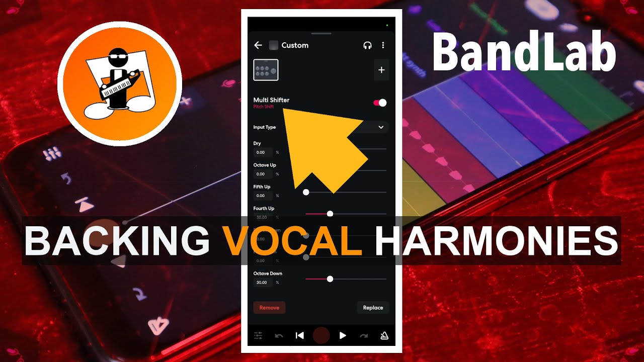 Добавьте гармонии бэк-вокала в Bandlab с помощью НОВОГО эффекта Multi Shifter FX