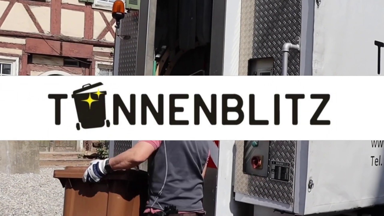 Tonnenblitz - professionelle Mülltonnen- und Containerreinigung.