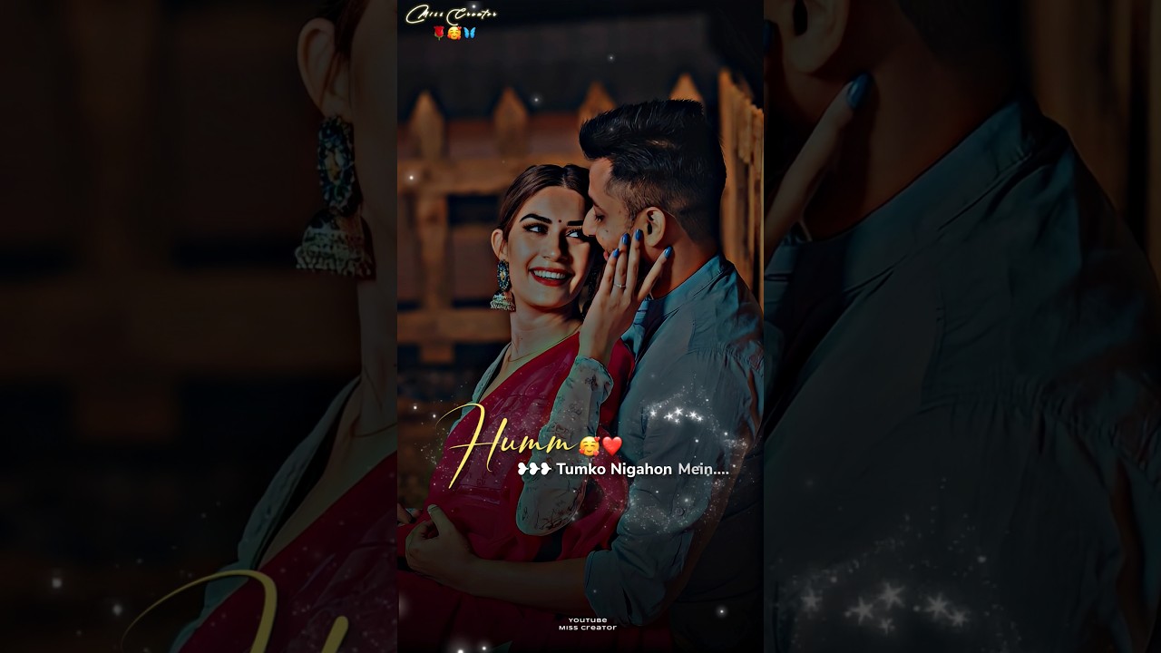 Hum tumko nigahon mein 😍❤️ | new whatsapp status | love status 💕 | #trending #viral #shorts