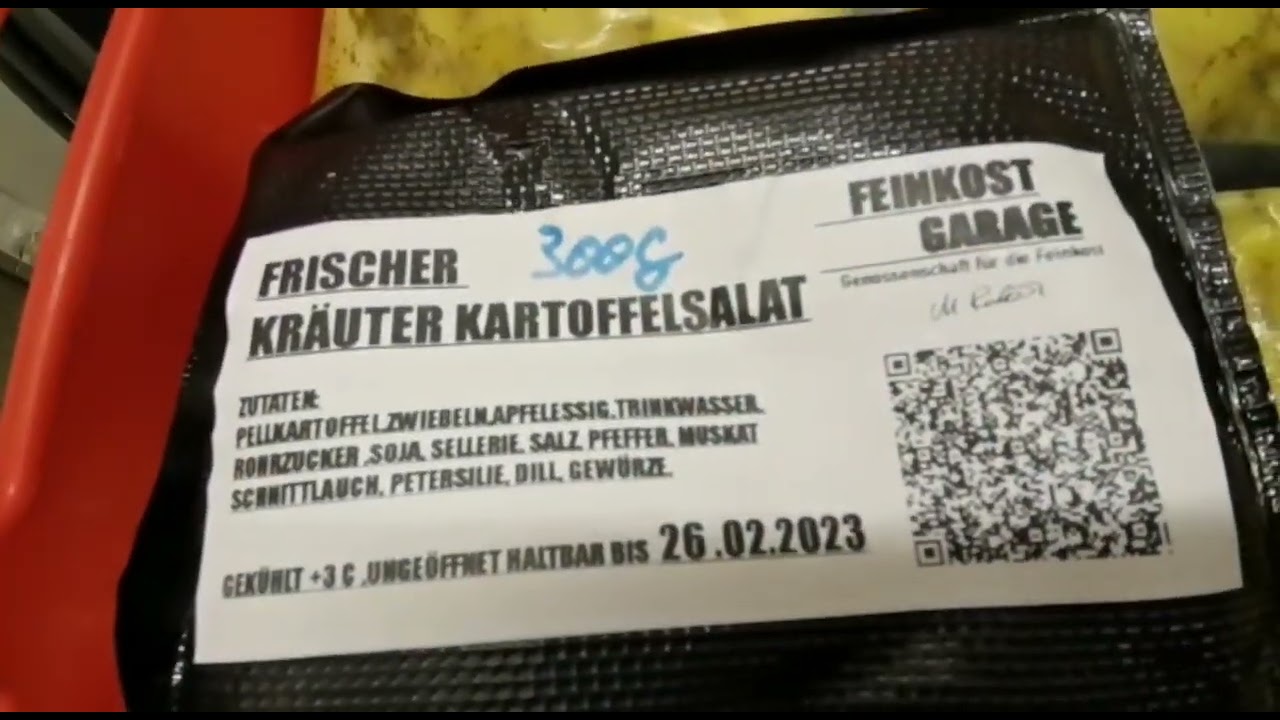 Feinkostgarage liefert leckere Sachen. Axtwerfer haben Hunger. 🤔🥵 nix 