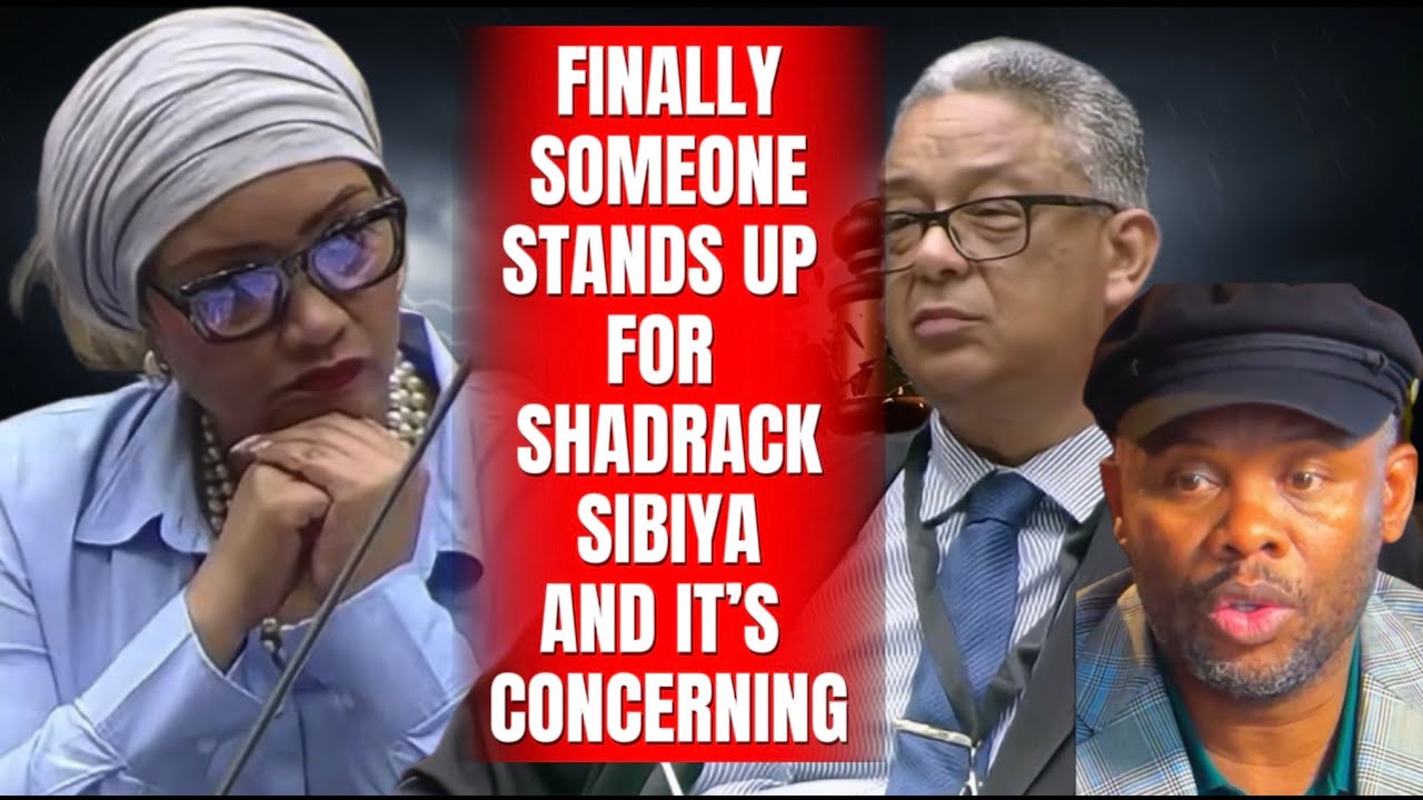 ROBERT MCBRIDE PROUDLY DECLARES BEING A PART OF ANC AND GIVES SHADRACK SIBIYA A LEG TO STAND ON 🚩