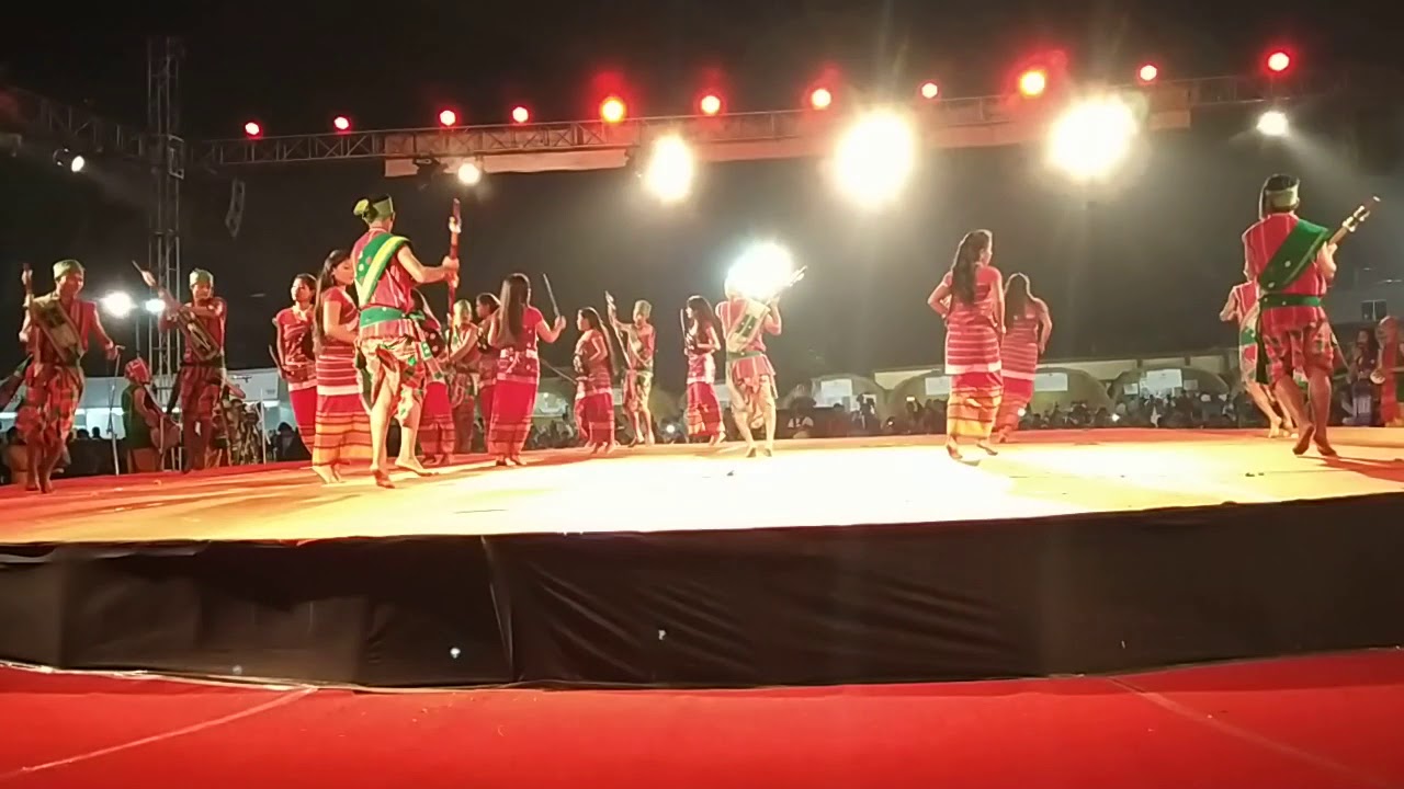 |Dhawa nritya| Folk dance of Rabha tribe from Assam @JAMSHEDPUR