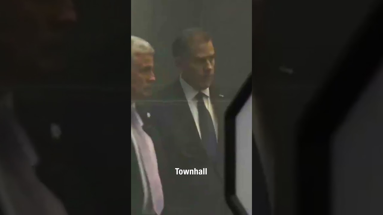 Hunter Biden is seen on Capitol Hill