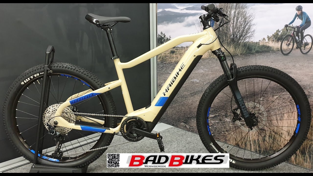 Haibike HardSeven 7 Yamaha PW-ST 70NM 630WH Intube Side Switch RockShox Elektro Bike EMTB 2022