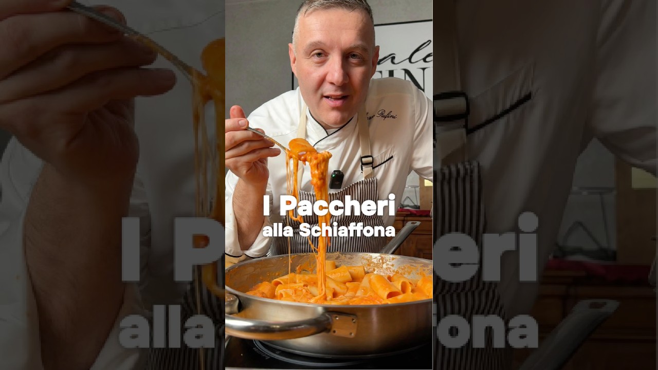 I PACCHERI ALLA SCHIAFFONA #chefrufini #paccheri #schiaffona