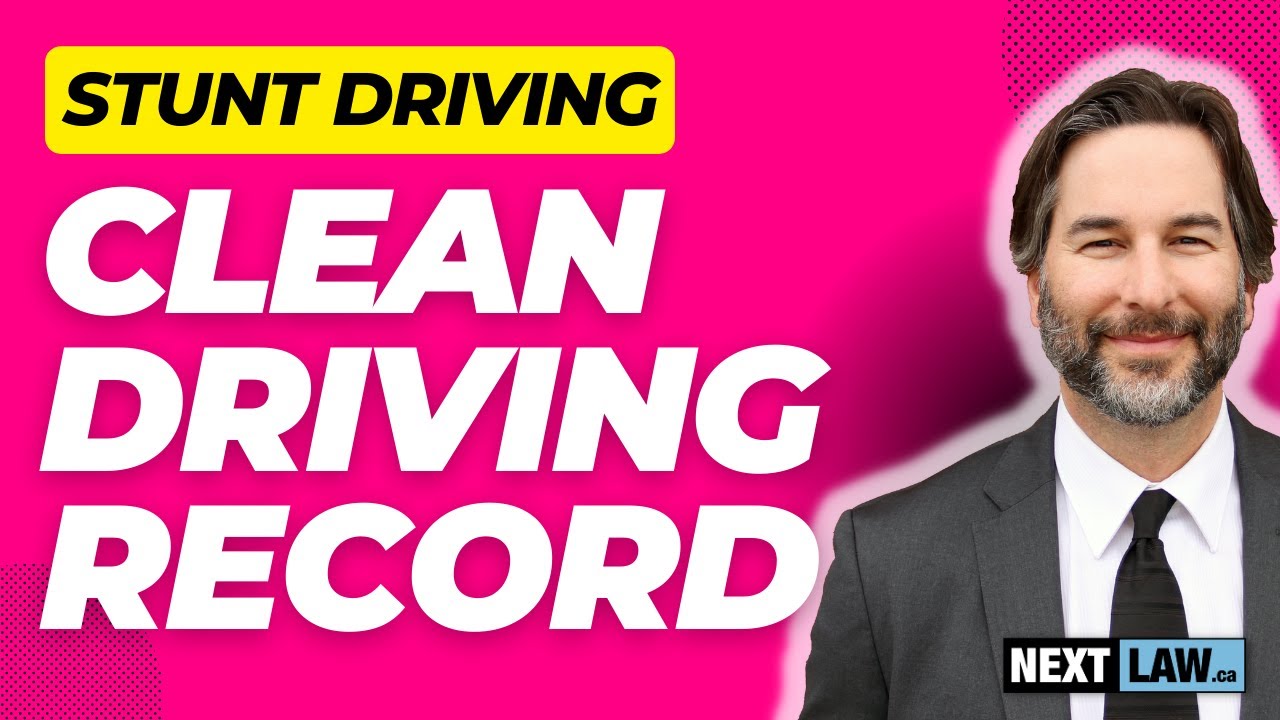 Stunt Driving Charges with a Clean Driving Record