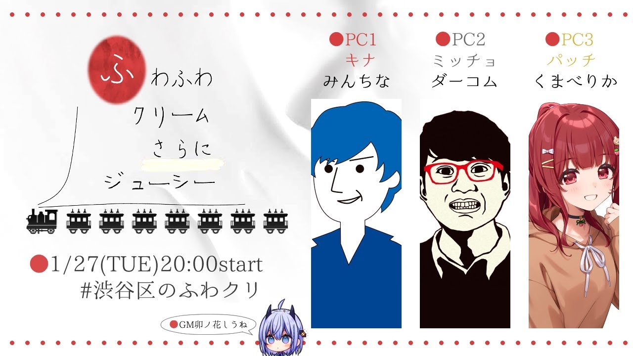 【マーダーミステリー】ネタバレ注意　ふわふわクリームさらにジューシー