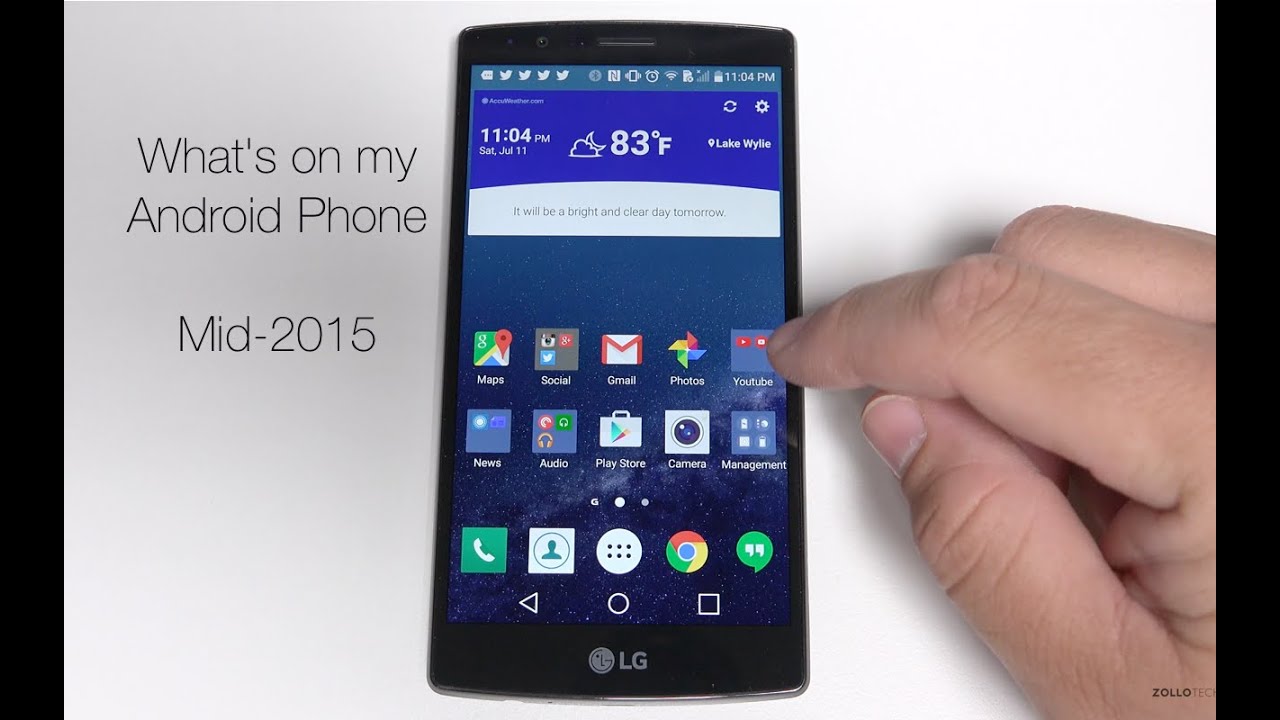 What's on my Android Phone - Mid 2015 in 4K