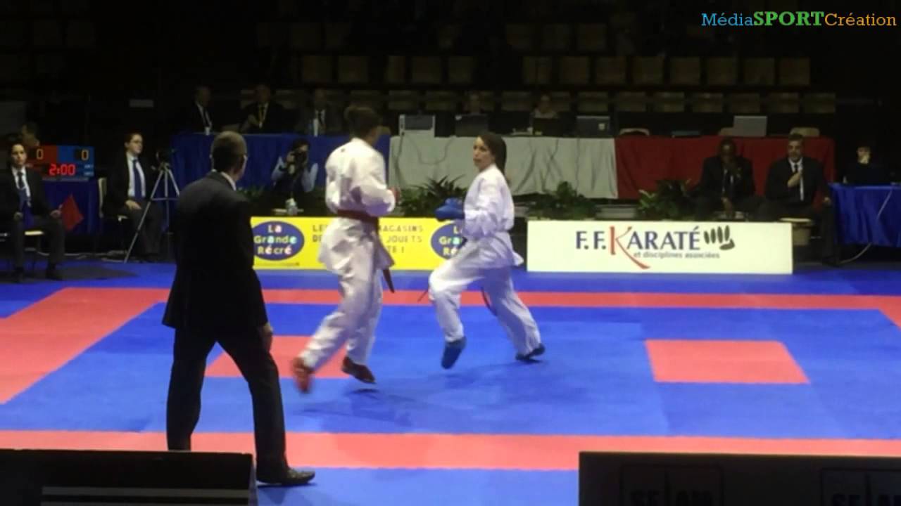 Finale Nadège Ait Ibrahim - Anne-Laure Florentin en +68kg