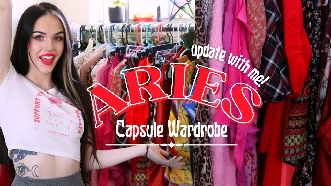 Creating an Aries Capsule Wardrobe | Enchant Your Clothes with Astrology, Fashion & Glamour Magick