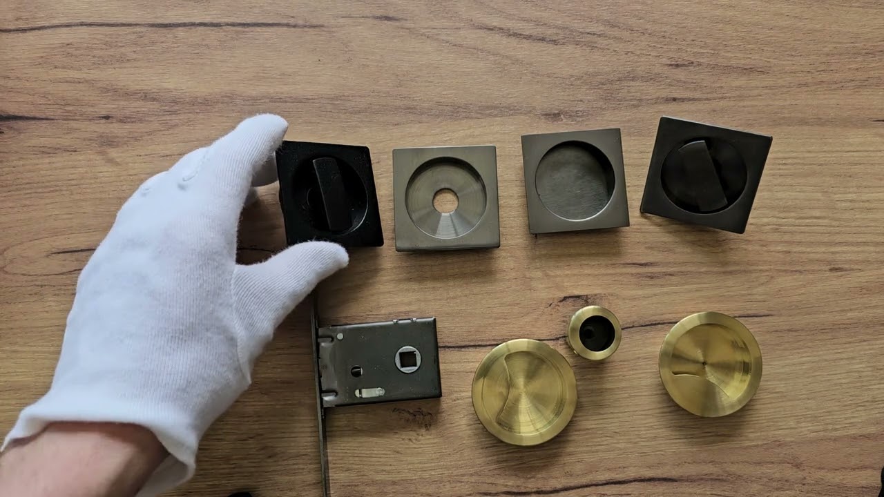 Poignées pour porte coulissante et à galandage présentation