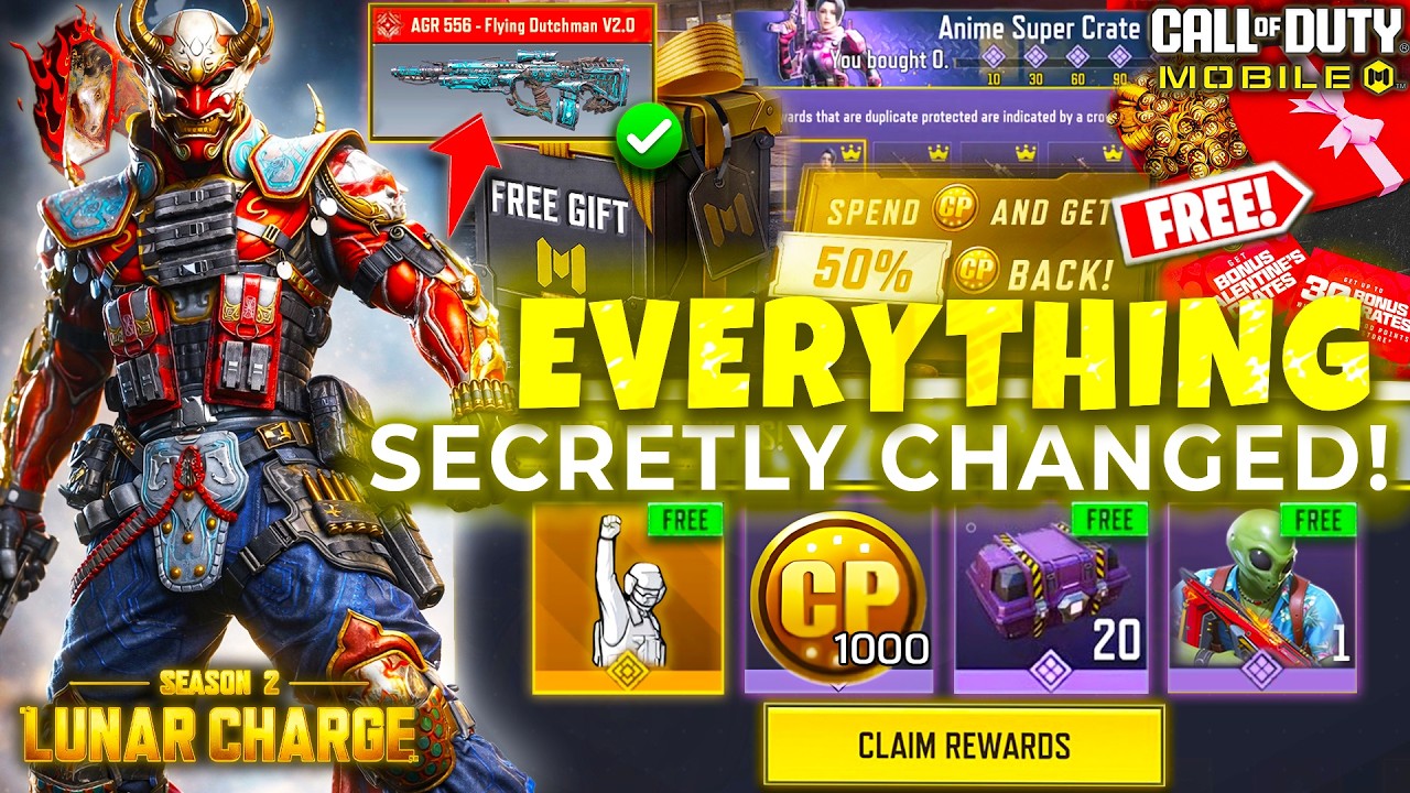 Claim FREE Crates Now! | Valentine CP Events & Longest Emote! Mythic AGR Updated | COD Mobile | CODM