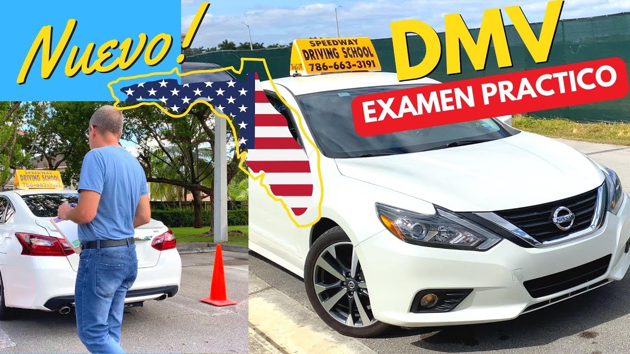 EXAMEN PRÁCTICO DE MANEJO DE FLORIDA( PASO A PASO) LICENCIA DE CONDUCIR.