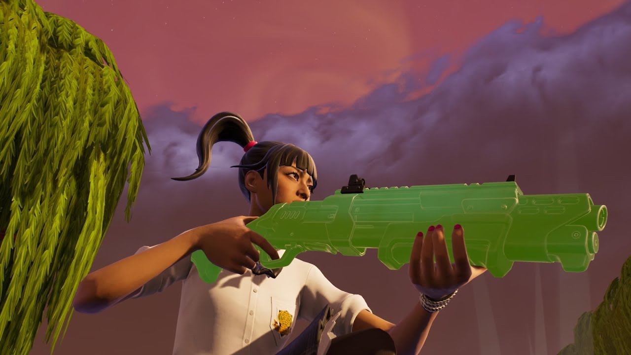 Fortnite Yuki Yubari Skin Gameplay Reload 