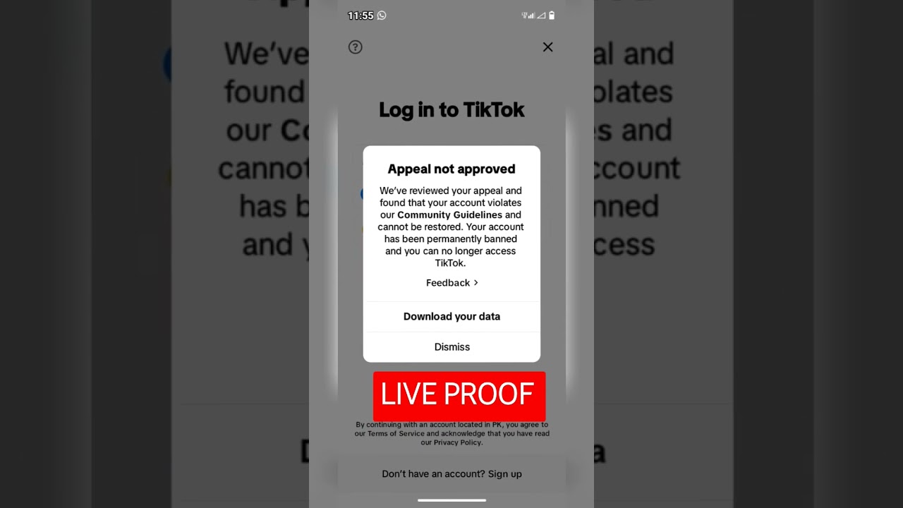 TikTok dismiss problem solution | Appeal Not Approved | TikTok account Banned |