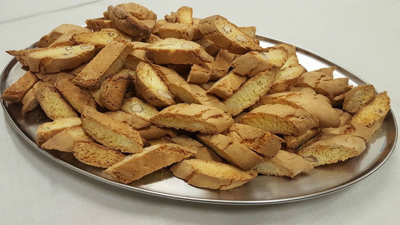 CANTUCCI ALLE MANDORLE⭐RITA CHEF | Biscotti deliziosi della tradizione Toscana.