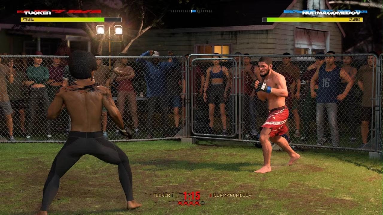 Tucker vs Nurmagomedov (UFC 5 Match)