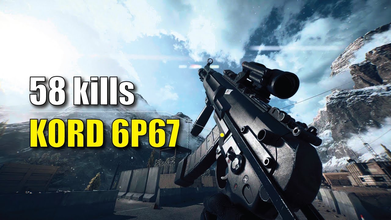 KORD 6P67 - Battlefield 6 | Breakthrough on Liberation Peak | No Commentary 4k