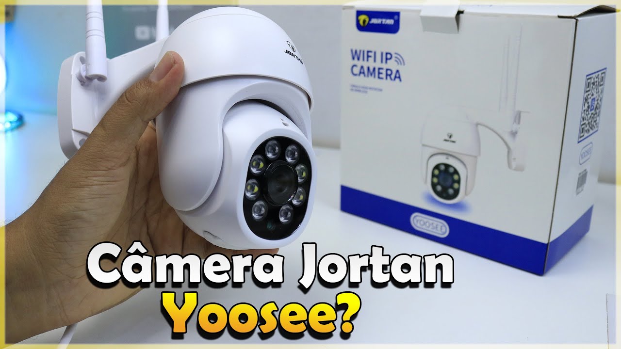 CONFIGURANDO CÂMERA IP WIFI JORTAN YOOSEE PASSO A PASSO + REVIEW