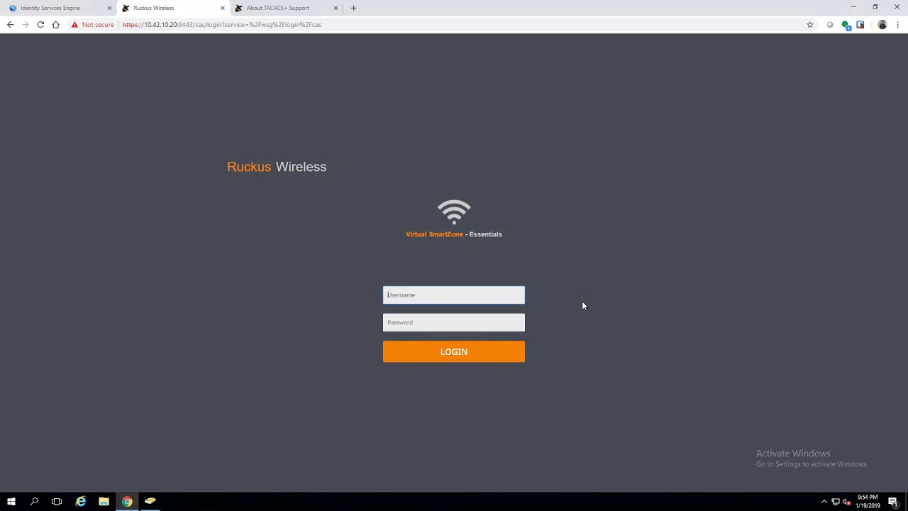Ruckus SmartZone 5.x TACACS+ Authentication with Cisco ISE 2.4