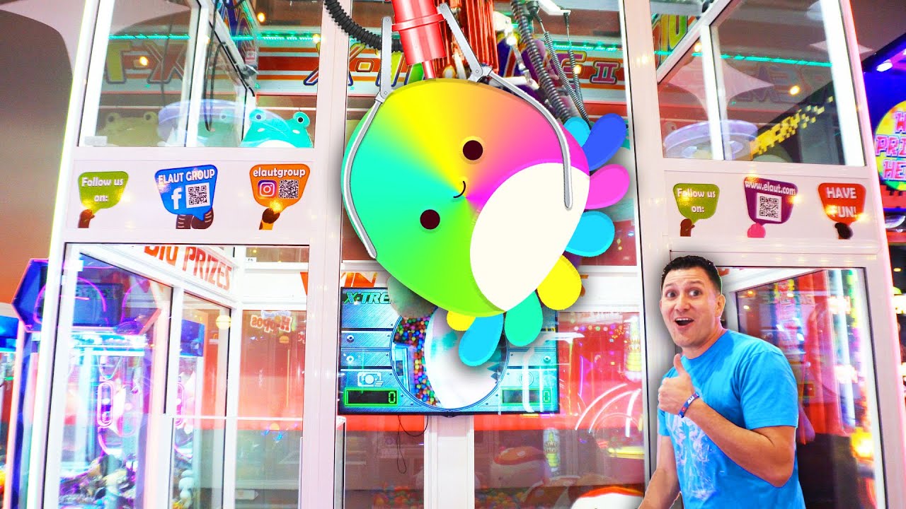 Extreme Squishmallow Claw Machine Win!