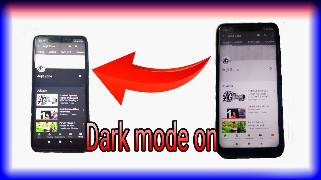 How to Enable YouTube apps Dark mode / black theme