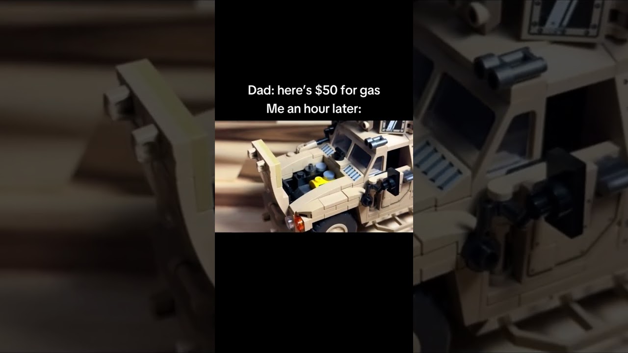 MRAP build set available at 303bricks.com #toys #brickset #brickbuildset #legomeme