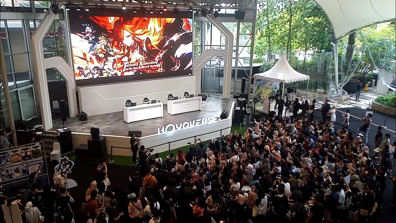 Genshin Impact 5.0 Special Program Livestream Audience Reaction at HoYoFest Jakarta 2024