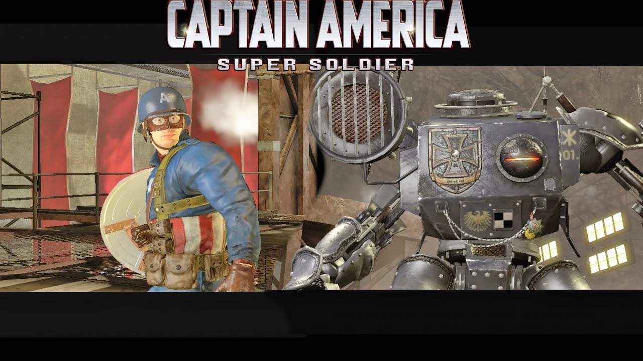 Ultimate Captain America vs Iron Cross - Captain America Super Soldier (Xbox 360/PS3)