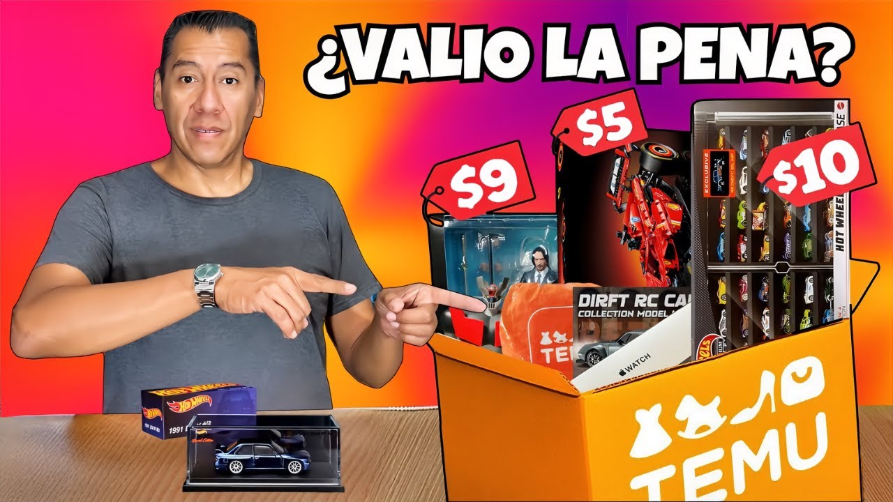 ¡Compre Los JUGUETES más RAROS y VIRALES de TEMU! 😱 ¿VALIERON la PENA o fue una ESTAFA?