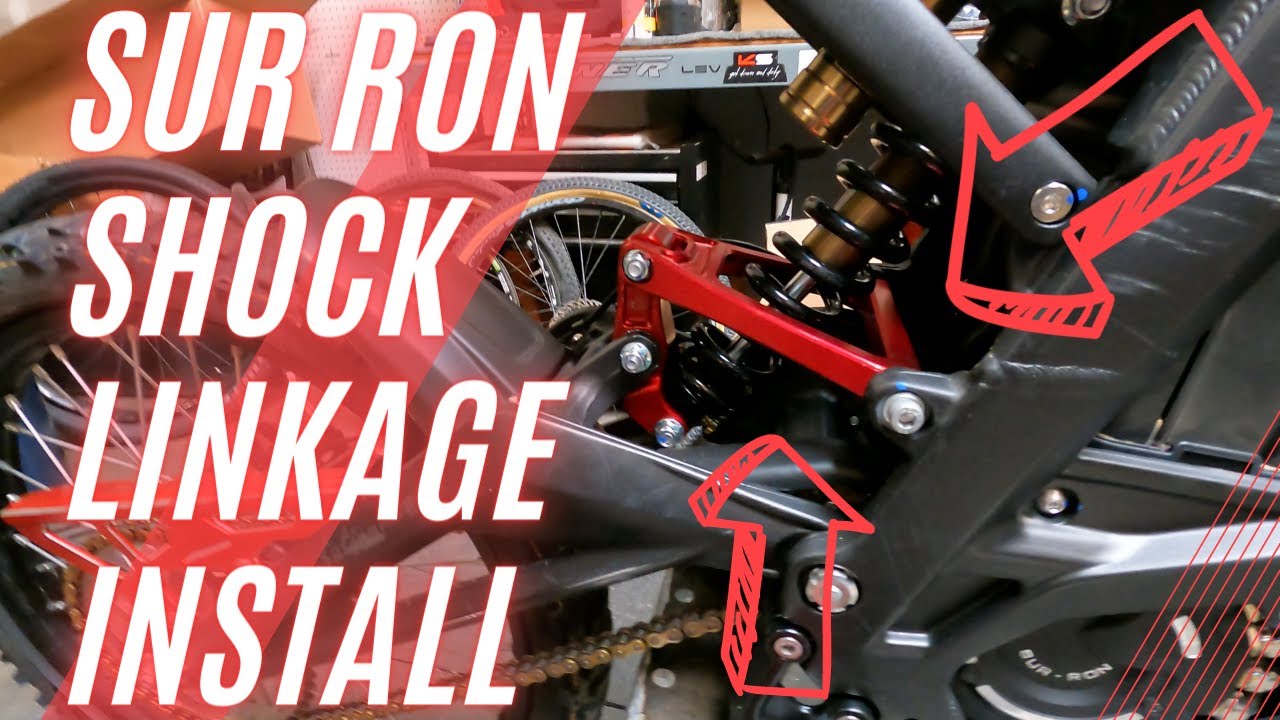 Sur Ron Shock Linkage Install!!