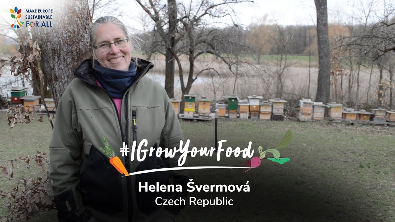 #IGrowYourFood - Meet Helena, an organic farmer from Czech Republic 🇨🇿
