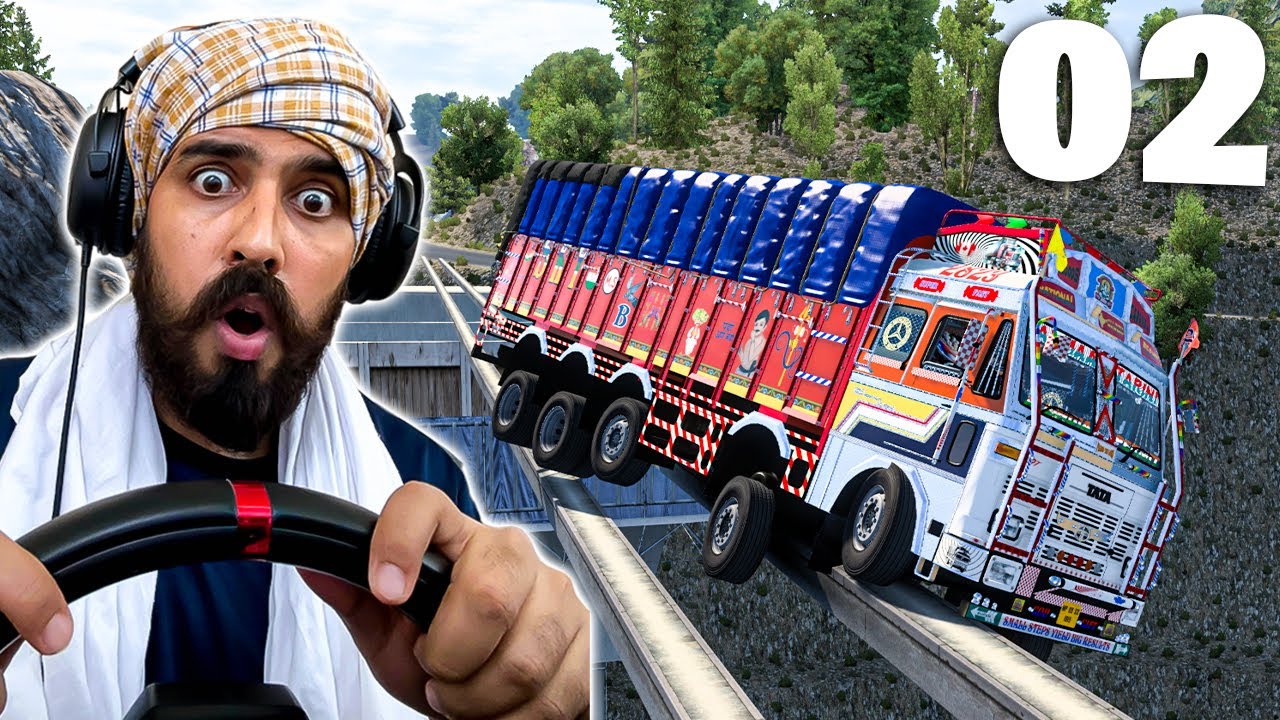 Driving INDIAN TATA TRUCK on MOST DANGEROUS Roads