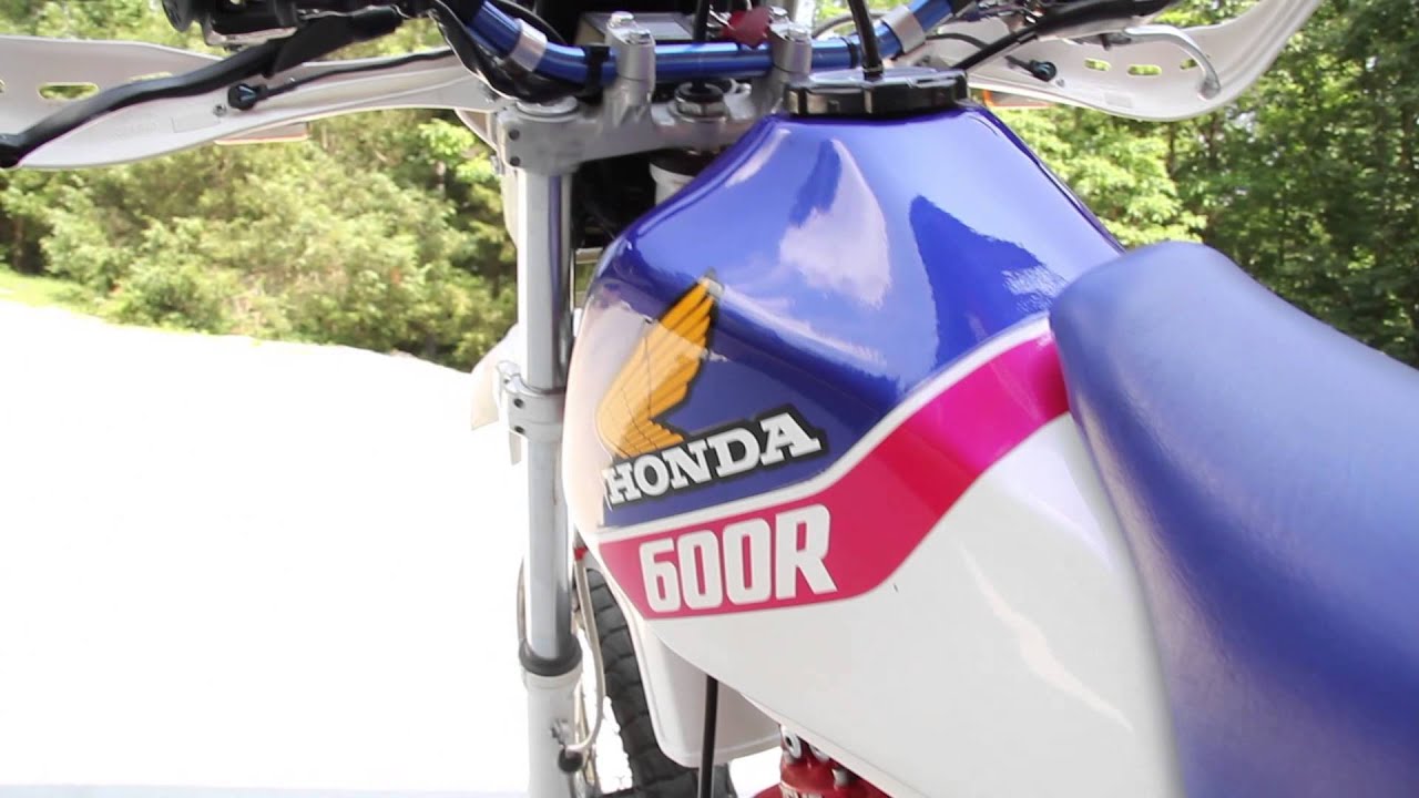1986 Honda XL600R motorcycle