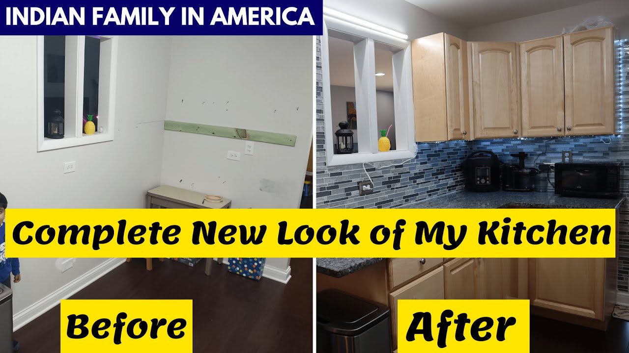 Aise Banayi Humne Apni Dream KITCHEN America Mai~Complete New Look of Kitchen~Indian Kitchen America