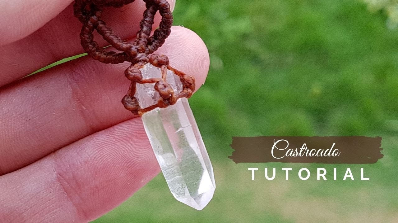 Dede Tutoriais | Castroado em ponta de cristal #346